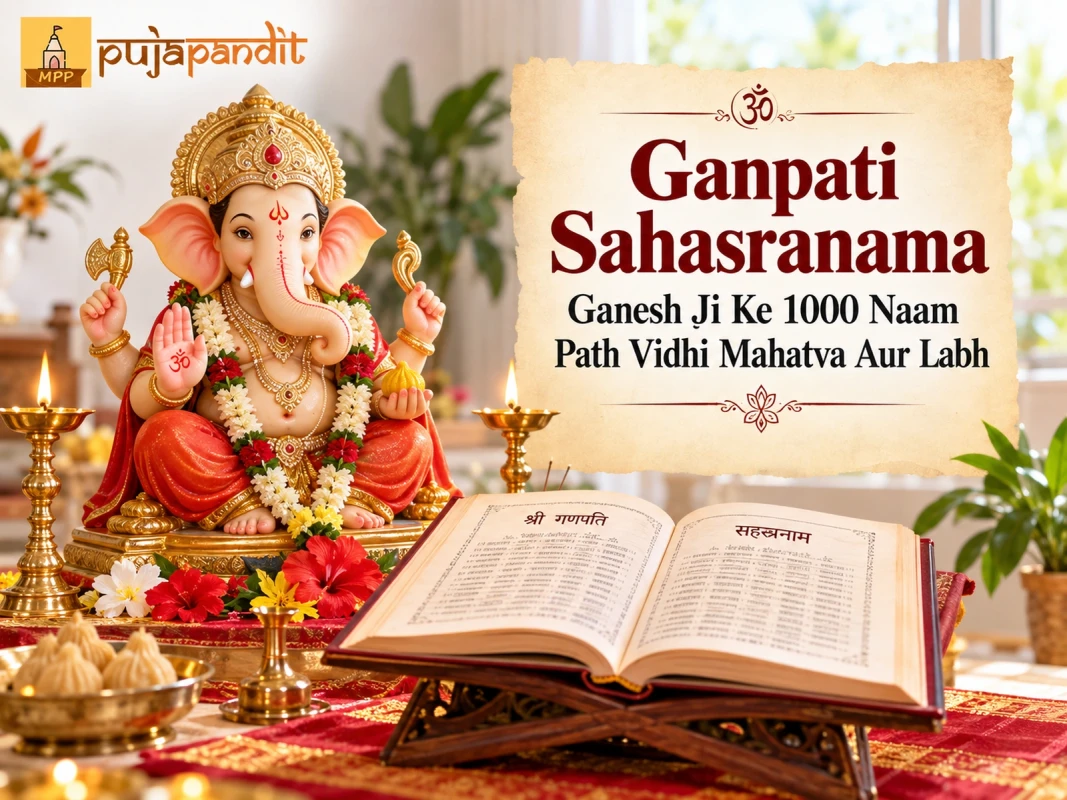Ganpati Sahasranama Ganesh Ji Ke 1000 Naam Path Vidhi Mahatva Aur Labh