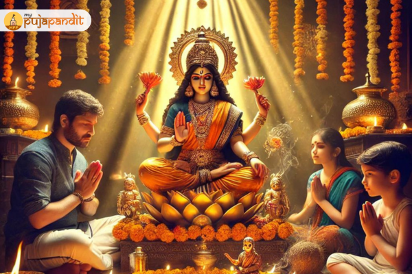 "Online Pandit Booking for Mahalaxmi Puja | MyPujaPandit"